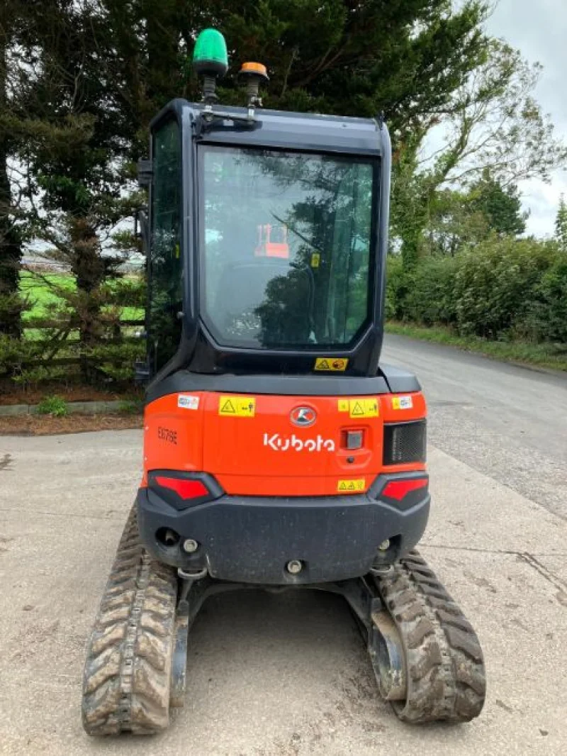 Gavel Auctioneers Ltd - Stolen Recovered 2024 Kubota U27-4 Cabbed Excavator at Auction - Auction Image 2