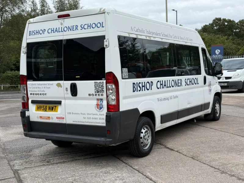 Gavel Auctioneers Ltd - Online Auction of 2014 Ford Transit 17-Seater Minibus, 28K miles and 2008 Peugeot Boxer 17-Seater Minibus, 31K Miles - Auction Image 4