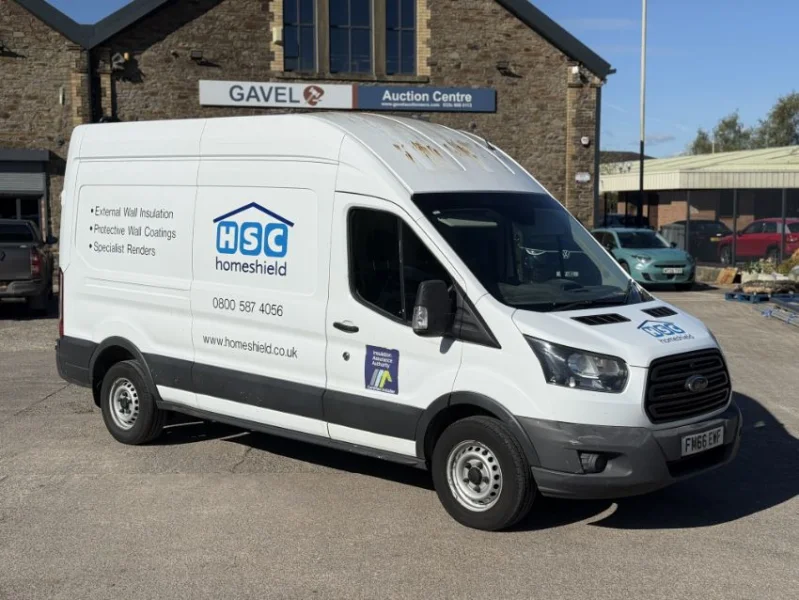 Gavel Auctioneers Ltd - Unreserved Online Auction of 2017 & 2015 Ford Transit 350 Panel Vans - Auction Image 1