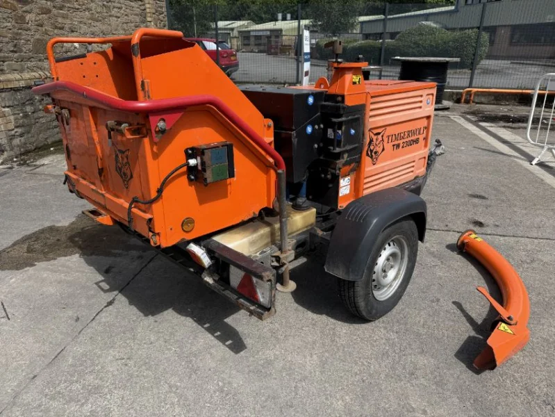 Gavel Auctioneers Ltd - Stolen/Recovered Timberwolf TW230DHB Towable Wood Chipper at Auction - Auction Image 2