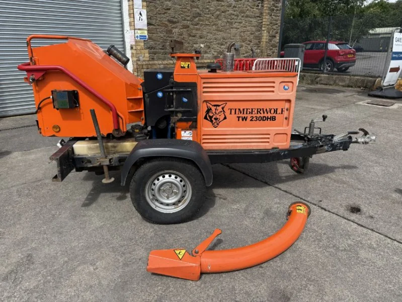 Gavel Auctioneers Ltd - Stolen/Recovered Timberwolf TW230DHB Towable Wood Chipper at Auction - Auction Image 1
