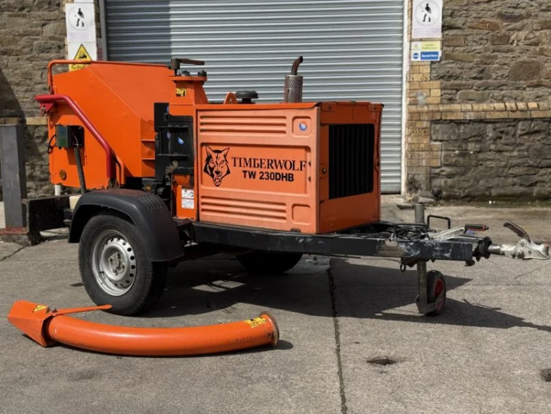 Gavel Auctioneers Ltd - Stolen/Recovered Timberwolf TW230DHB Towable Wood Chipper at Auction - Auction Image 3