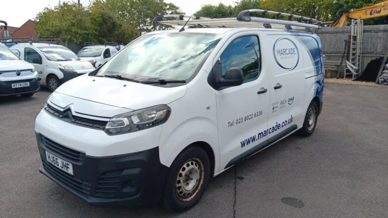Eddisons - Fleet of Light Commercial Vehicles, Shipping Container, Small Tools & Building Stock at Auction - Auction Image 4