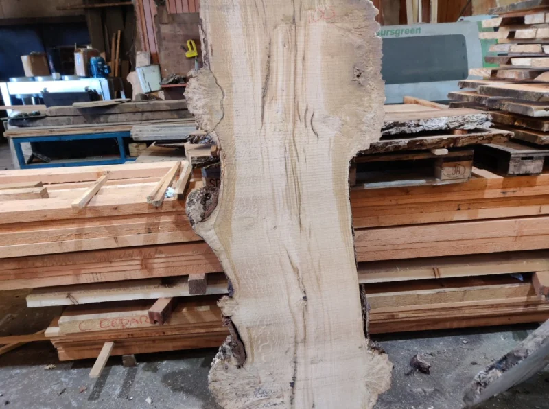 BPI Auctions - Live Edge Timber Slabs to include Sapele, Pippy English Oak, Walnut, Coin / Cookie Slabs, Yew, Sycamore & more at Auction - Auction Image 4