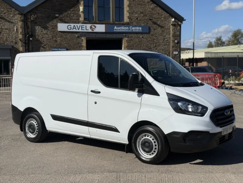 Gavel Auctioneers Ltd - 2019 Ford Transit Custom Base Panel Van Auction - Auction Image 1