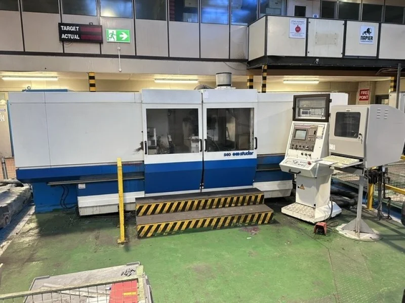 Cottrill & Co - Studer Type S40-4 CNC Cylindrical Grinder (1989) at Auction - Auction Image 3