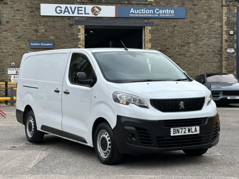 Gavel Auctioneers Ltd - Unreserved Online Auction - 2 No. 2022 Peugeot Expert Prof Premium L2 Panel Van - Auction Image 1