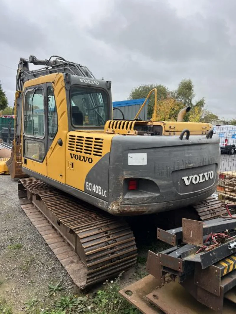 Gavel Auctioneers Ltd - Fire Damaged 2008 Volvo EX140 BLC Excavator at Auction - Auction Image 3