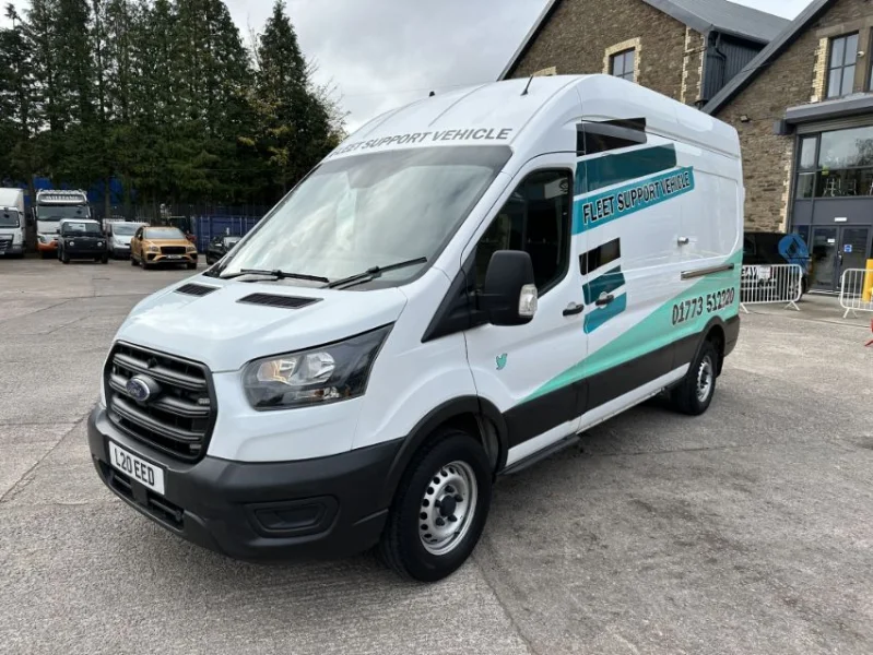 Gavel Auctioneers Ltd - 2020 Ford Transit 350 Leader EcoBlue Panel Van at Auction - Auction Image 3