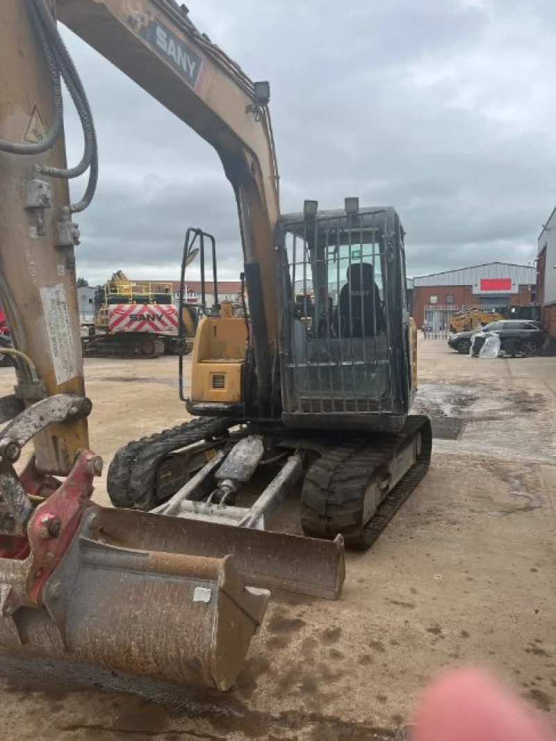 Gavel Auctioneers Ltd - Salvage 2023 Sany SY75C 7.5 Ton Tracked Excavator Auction - Auction Image 2