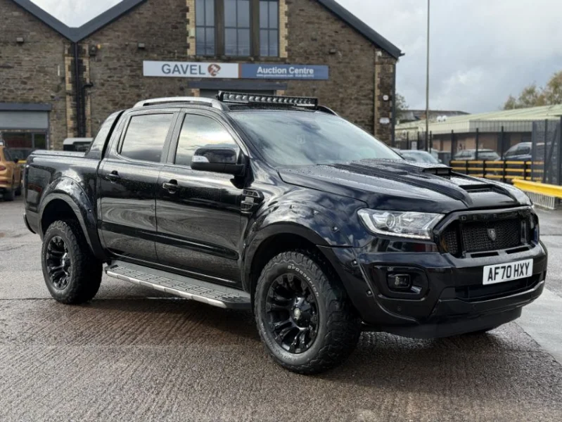 Gavel Auctioneers Ltd - 2020 Ford Ranger Wildtrak TDCI 4x4 'Deranged' Pick Up Truck at Auction - Auction Image 1