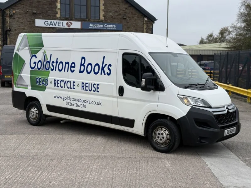 Gavel Auctioneers Ltd - 2019 Citroen Relay 35 Enterprise BHDI Panel Van at Auction - Auction Image 1