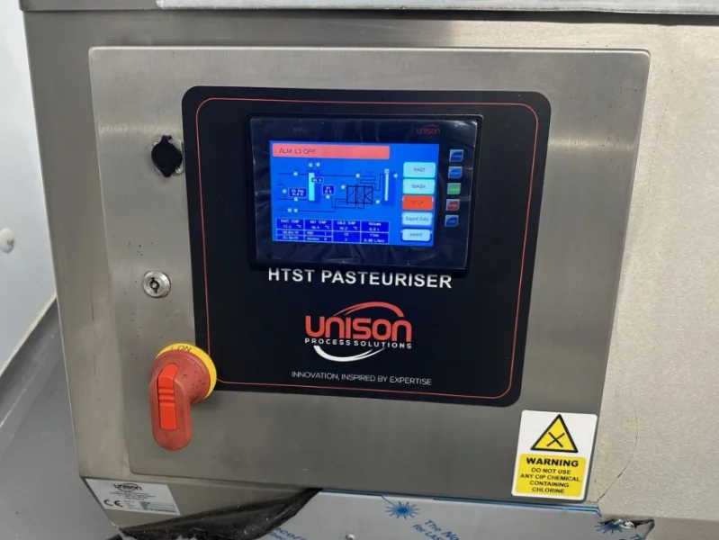 Gavel Auctioneers Ltd - 2023 Unison U5 500L/Hr HTST Compact Pasteuriser at Auction - Auction Image 7