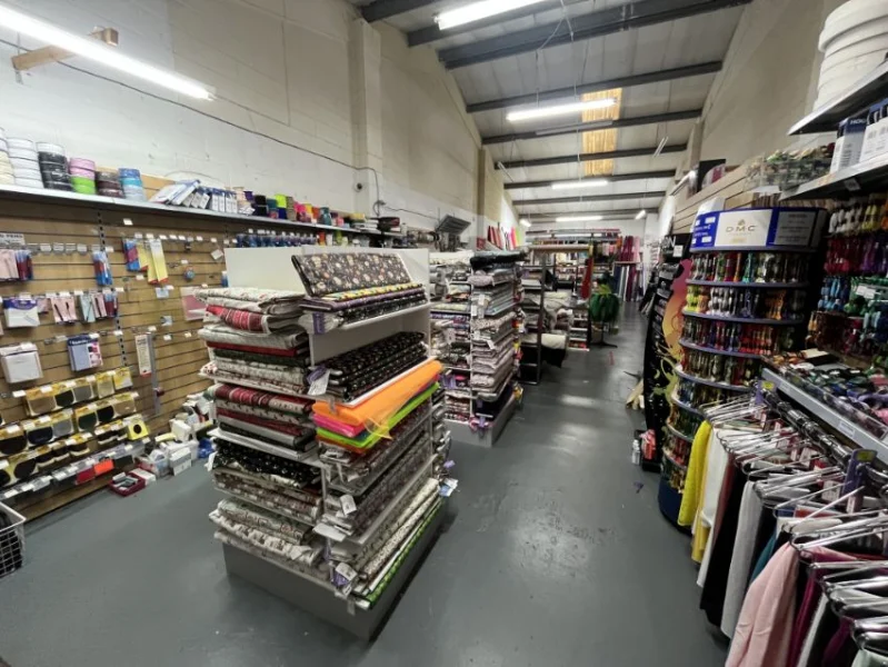 JPS Chartered Surveyors - Bulk Stock of Craft & Textiles to include Fabric, Yarn, Ribbons, Trims, Buttons, Lace & More at Auction - Auction Image 3