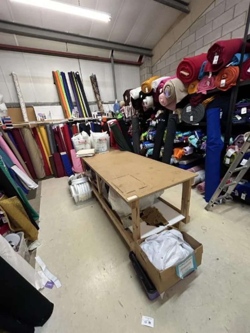 JPS Chartered Surveyors - Bulk Stock of Craft & Textiles to include Fabric, Yarn, Ribbons, Trims, Buttons, Lace & More at Auction - Auction Image 6