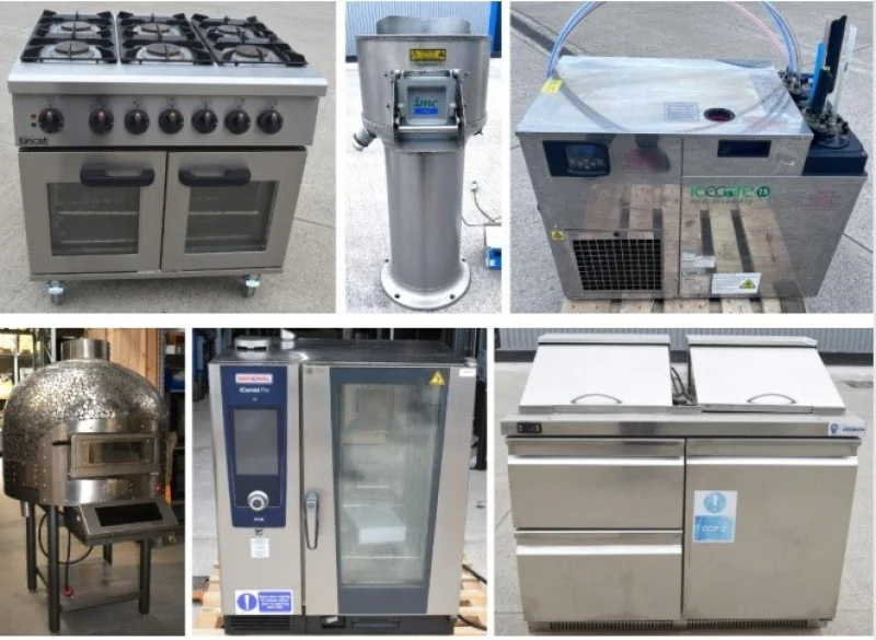 In2Corporate Ltd - Commercial Catering Equipment Auction – Featuring 2024 Rational Oven, Pizza Ovens, Coffee Machines, Fryers & More - Auction Image 1