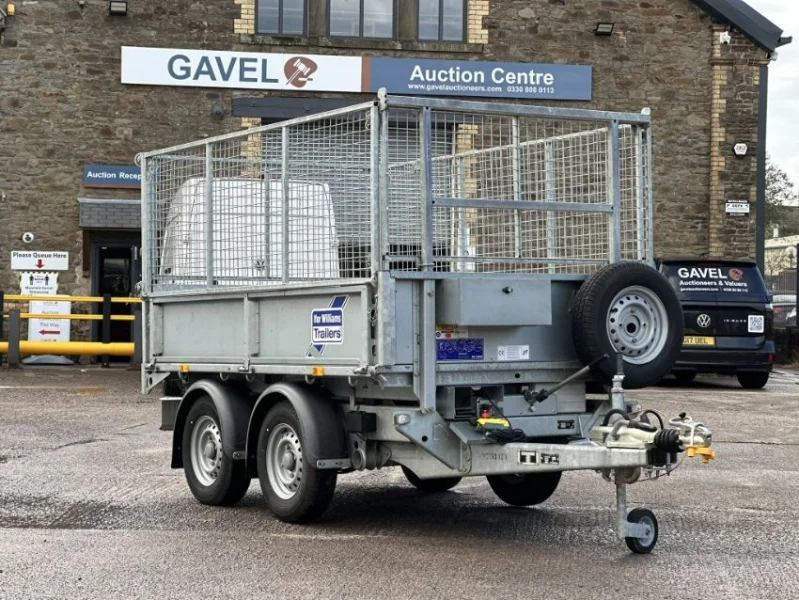 Gavel Auctioneers Ltd - 2022 Ifor Williams TT2415-272 Twin Axle Tipping Trailer Auction - Auction Image 1
