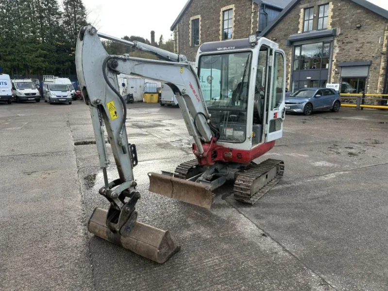 Gavel Auctioneers Ltd - Stolen Recovered 2018 Takeuchi TB219A Tracked Excavator Auction - Auction Image 2