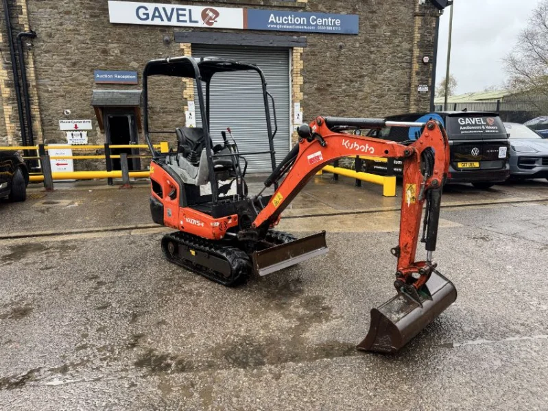 Gavel Auctioneers Ltd - Stolen Recovered 2019 Kubota KX015-4 Excavator Auction - Auction Image 1
