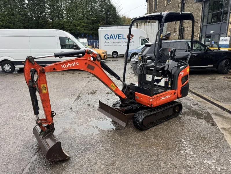 Gavel Auctioneers Ltd - Stolen Recovered 2019 Kubota KX015-4 Excavator Auction - Auction Image 2
