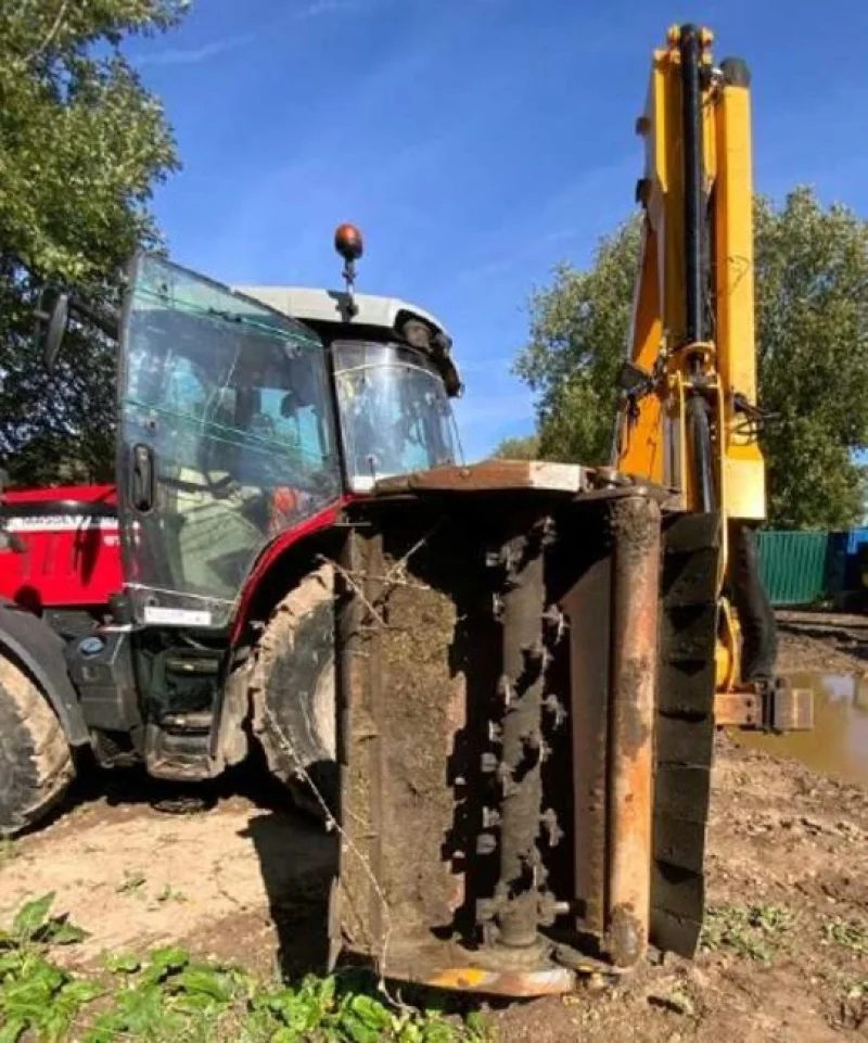 Gavel Auctioneers Ltd - Salvage 2024 Shelbourne Reynolds 7060T Tractor Mounted Hedge Cutter Attachment Auction - Auction Image 4