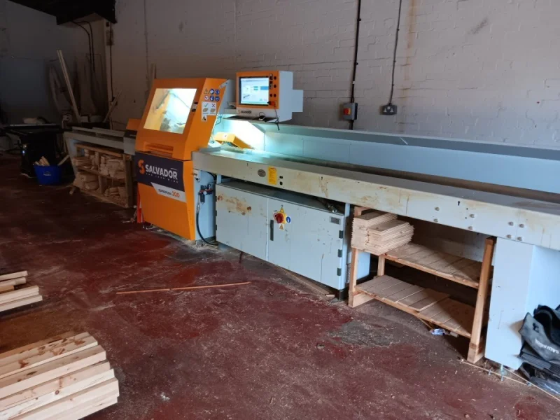 Eddisons - Stockport - Salvador Superpush 200 Optimising Saw & Assets of a Manufacturer of Timber Buildings at Auction - Auction Image 1