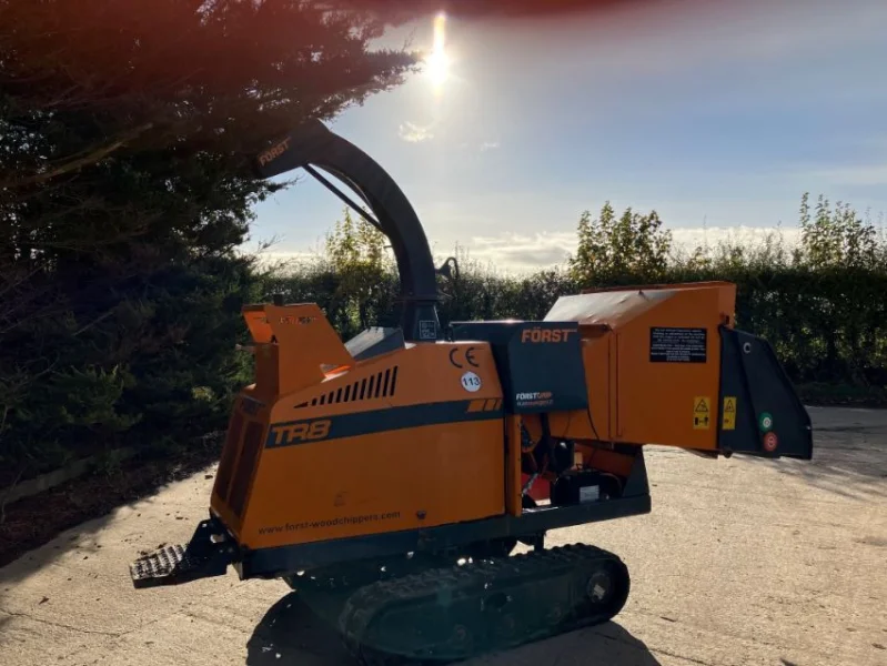 Gavel Auctioneers Ltd - Stolen Recovered 2017 Forst TR8 Tracked Wood Chipper Auction - Auction Image 3