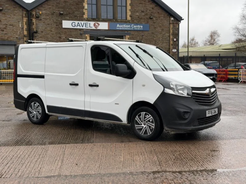 Gavel Auctioneers Ltd - Unreserved Online Auction - 2016 Vauxhall Vivaro 2900 BT CDTI Panel Van - Auction Image 1