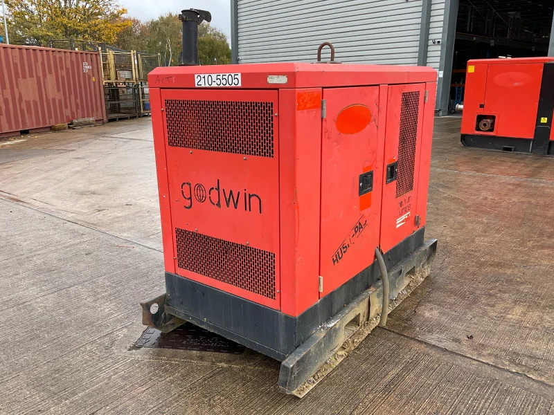 BPI Auctions - Godwin Skid Mounted Pumps, DV Indirect Diesel Fired Heaters & SDMO R44 Diesel Generator for Auction - Auction Image 1