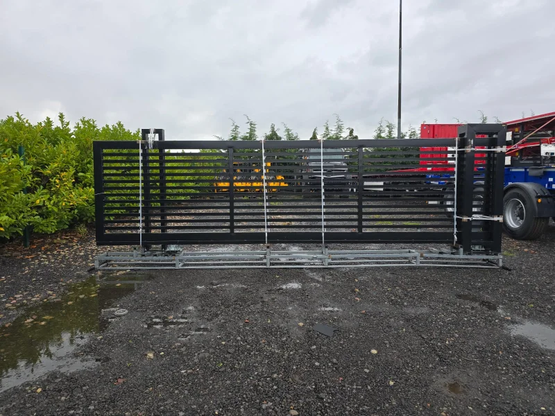 BPI Auctions - Unused 2024 Container Sauna Room, 2025 Brand New Closable BBQ House & Electric Sliding Gates & Iron Gates for Auction - Auction Image 1