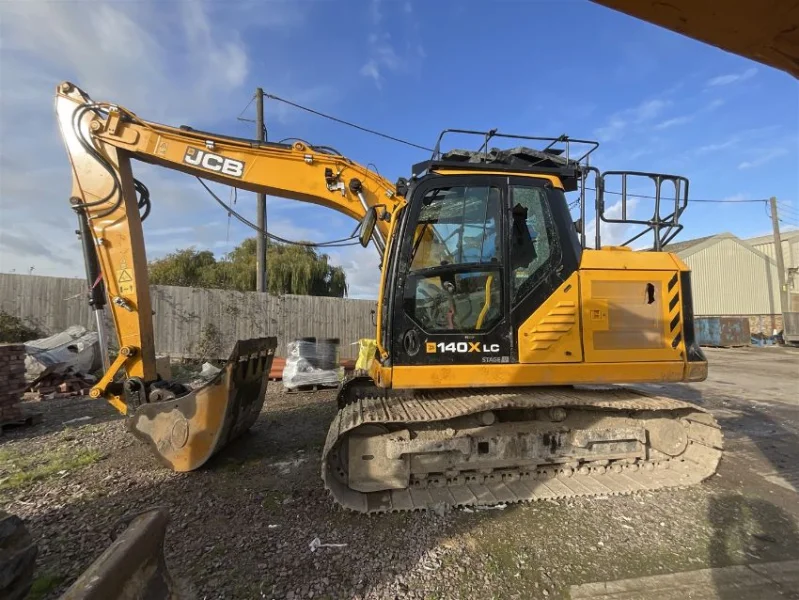 Gavel Auctioneers Ltd - Salvage 2022 JCB 140X LC Excavator Auction - Auction Image 3