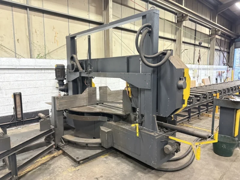 Cottrill & Co - 2022 Large Capacity Sterling STC650 DGSA NC Twin Column Semi-Automatic Horizontal Bandsaw at Auction - Auction Image 2