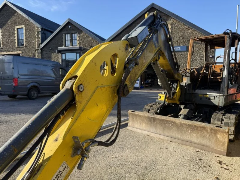 Gavel Auctioneers Ltd - Salvage 2019 Wacker Neuson EZ80 Excavator at Auction - Auction Image 4