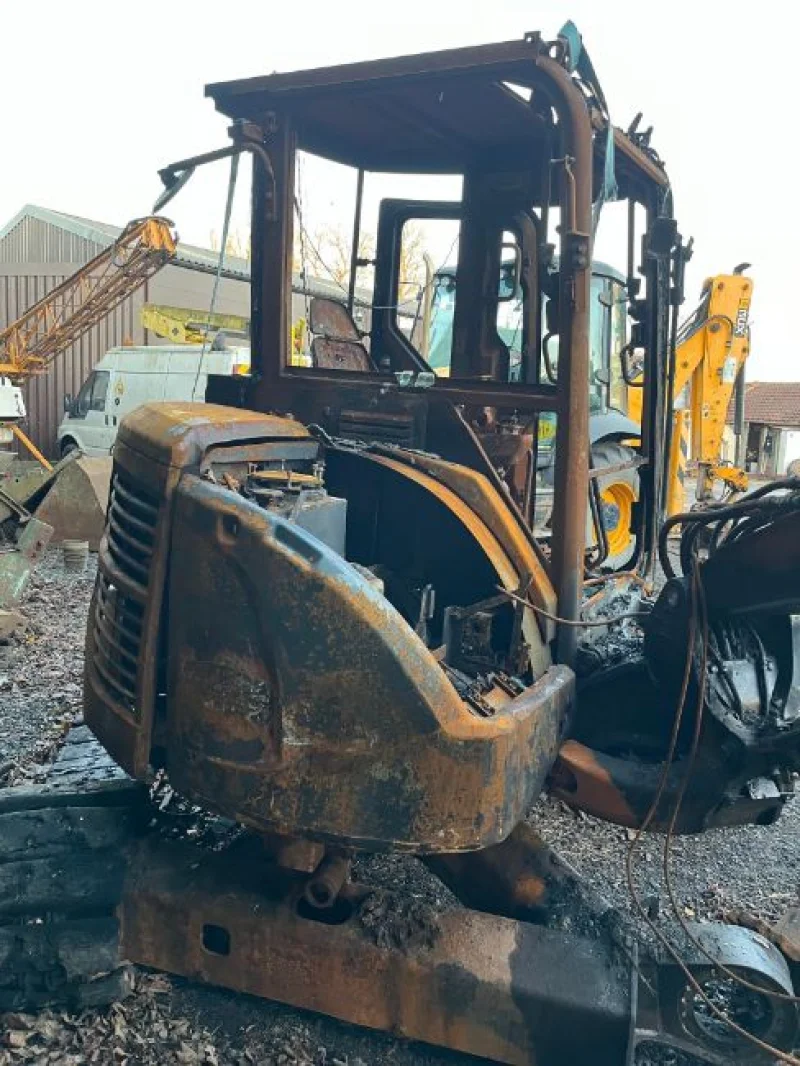 Gavel Auctioneers Ltd - Salvage 2017 Komatsu PC55MR-3 Excavator Auction - Auction Image 3