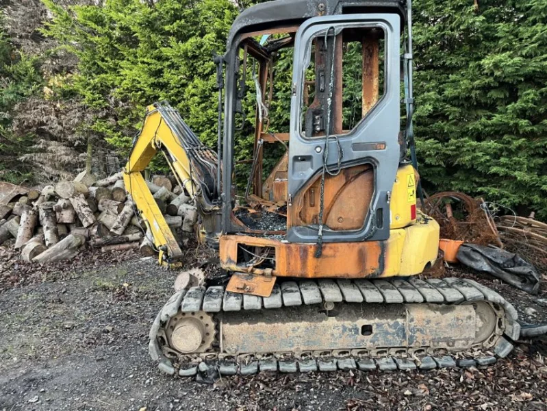 Gavel Auctioneers Ltd - Salvage 2017 Komatsu PC55MR-3 Excavator Auction - Auction Image 1