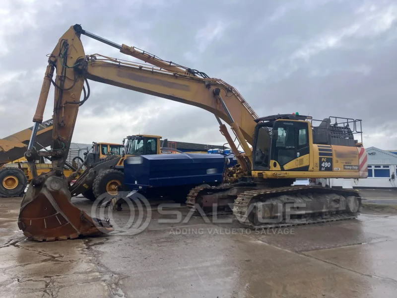 Salvue Ltd. - 2020 Komatsu PC490LC-11E0 Excavator - Impact Damaged - Auction Image 1