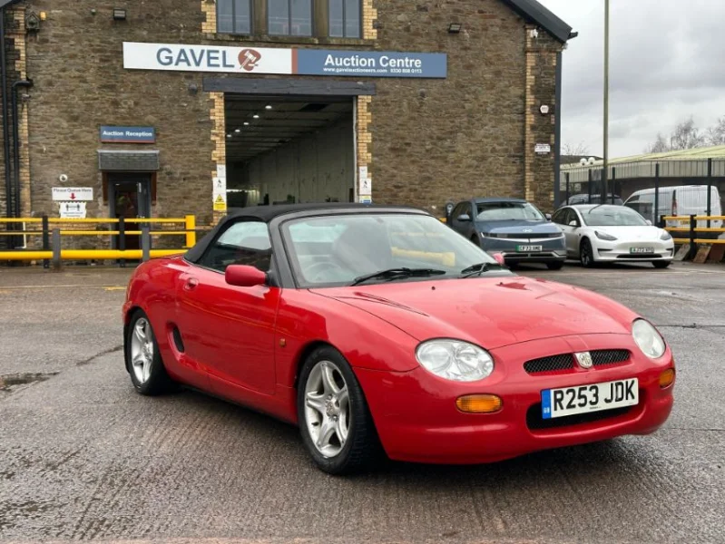 Gavel Auctioneers Ltd - 1997 MG MGF 1.8L Convertible Auction - Auction Image 1