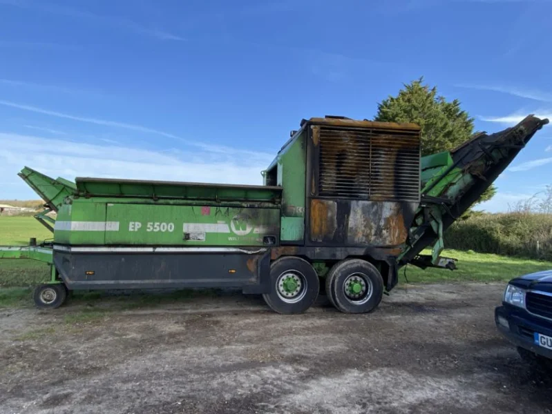 Gavel Auctioneers Ltd - Salvage 2014 Willibald EP5500 Shark II Agricultural Shredder at Auction - Auction Image 1