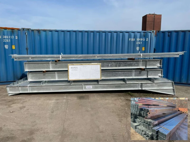 BPI Auctions - Unused Agricultural Galvanised Steel Buildings in Various Sizes at Auction - Auction Image 2