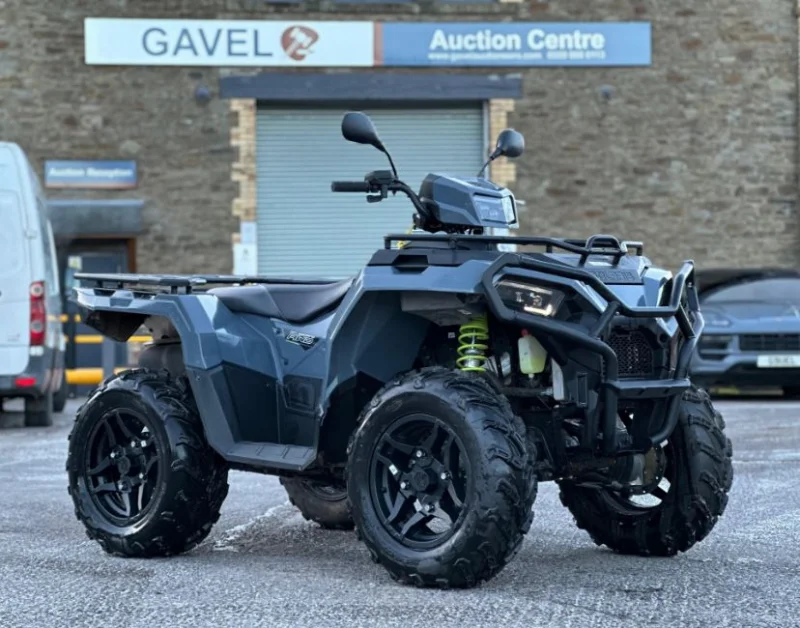 Gavel Auctioneers Ltd - Unreserved Online Auction - Stolen Recovered 2024 Polaris Sportsman 570 EPS Quadbike - Auction Image 2