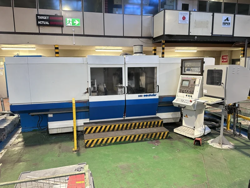 Cottrill & Co - Studer Type S40-4 CNC Cylindrical Grinder (1989) at Auction - Auction Image 4