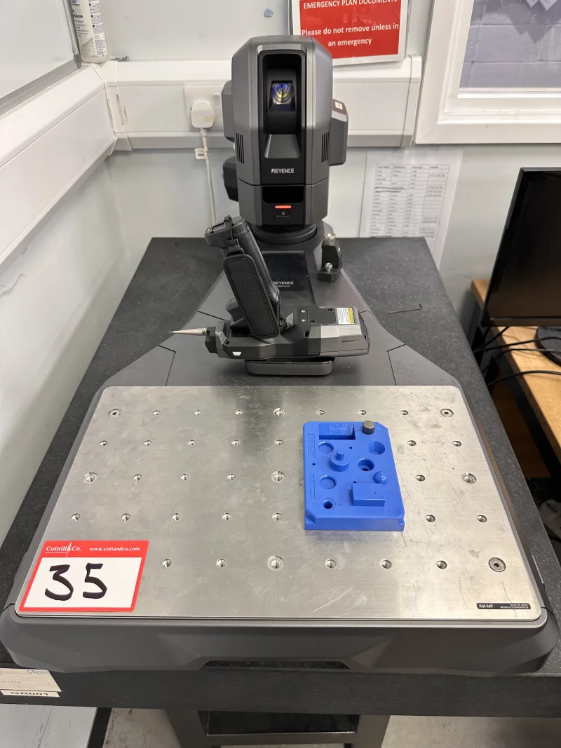 Cottrill & Co - Late Model (2023) Keyence SM Series H-5000 Handheld Probe Coordinate Measuring Machine at Auction - Auction Image 1