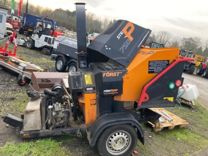 Gavel Auctioneers Ltd - Salvage 2019 Forst ST6P Woodchipper Auction - Auction Image 1