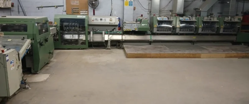 Eddisons - Stockport - Assets of an Established Print Finishing Company – Muller Martini Bravo S Stitching Line, Schneider Senator Guillotine, MBO Folders, Toyota Forklift, etc available at Auction - Auction Image 2