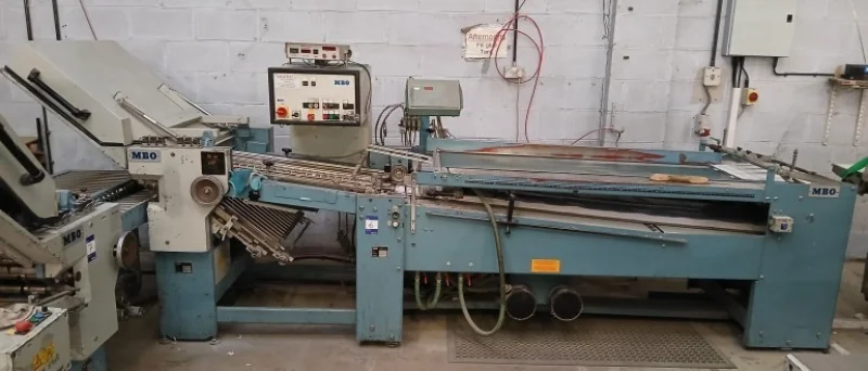 Eddisons - Stockport - Assets of an Established Print Finishing Company – Muller Martini Bravo S Stitching Line, Schneider Senator Guillotine, MBO Folders, Toyota Forklift, etc available at Auction - Auction Image 4