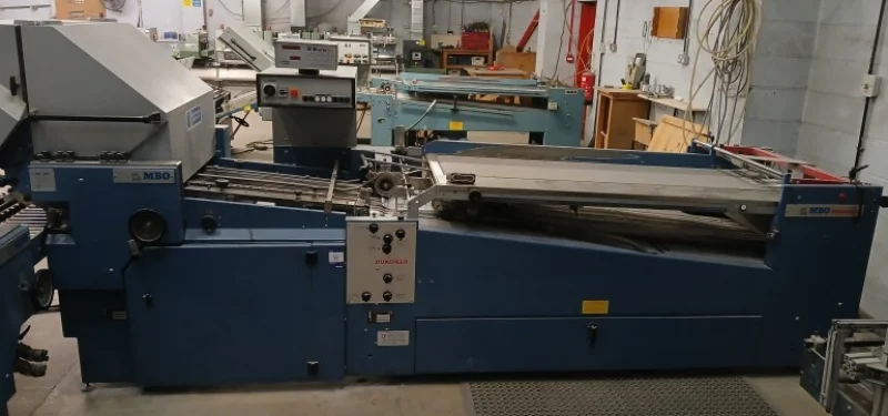 Eddisons - Stockport - Assets of an Established Print Finishing Company – Muller Martini Bravo S Stitching Line, Schneider Senator Guillotine, MBO Folders, Toyota Forklift, etc available at Auction - Auction Image 5