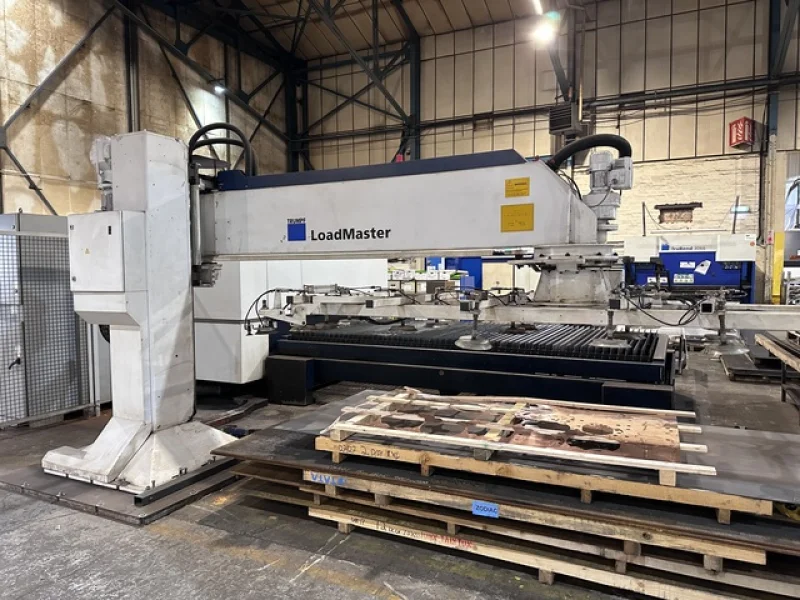 Cottrill & Co - Trumpf Trulaser 5040 Type L69 Flat Bed Fiber Laser Cutting Machine (2016) Auction - Auction Image 1