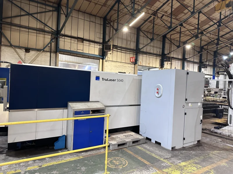 Cottrill & Co - Trumpf Trulaser 5040 Type L69 Flat Bed Fiber Laser Cutting Machine (2016) Auction - Auction Image 3