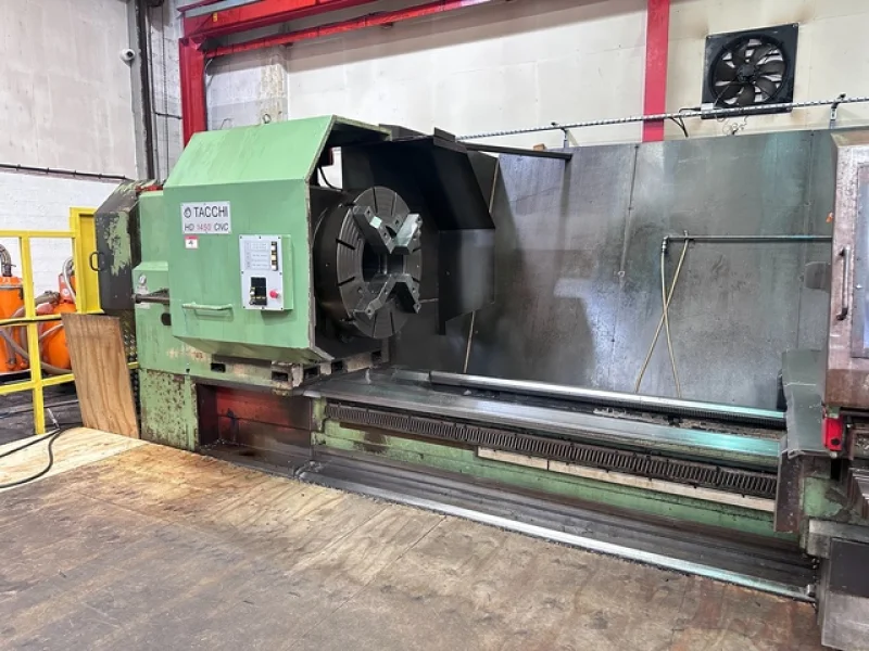 Cottrill & Co - Tacchi HD-1450 CNC 725 x 4000 510mm Hollow Bore Heavy Duty Centre Lathe. S/No. 6954 (2002) - Auction Image 3