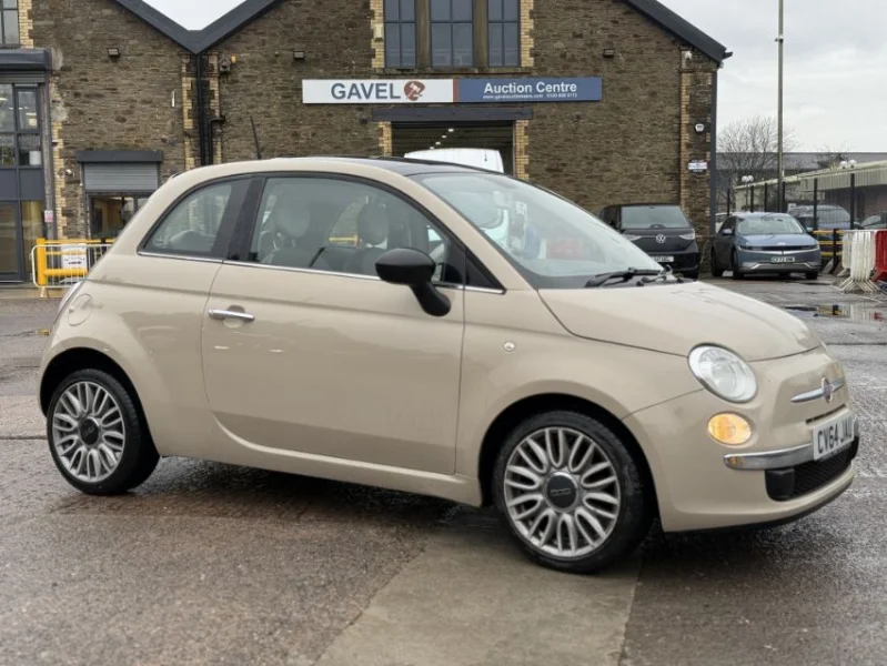 Gavel Auctioneers Ltd - Unreserved Online Auction - 2014 Fiat 500 Cult Semi-Automatic - Auction Image 1